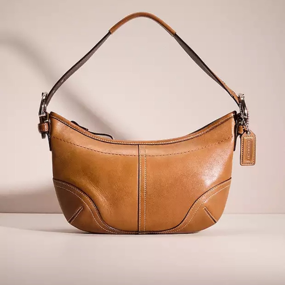 Coach Y2K Small Restored Soho Hobo Brown Leather Shoulder Hobo  Bag #9464